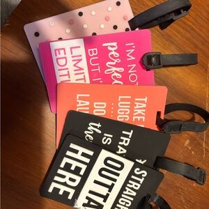 Colorful Luggage Tags Set